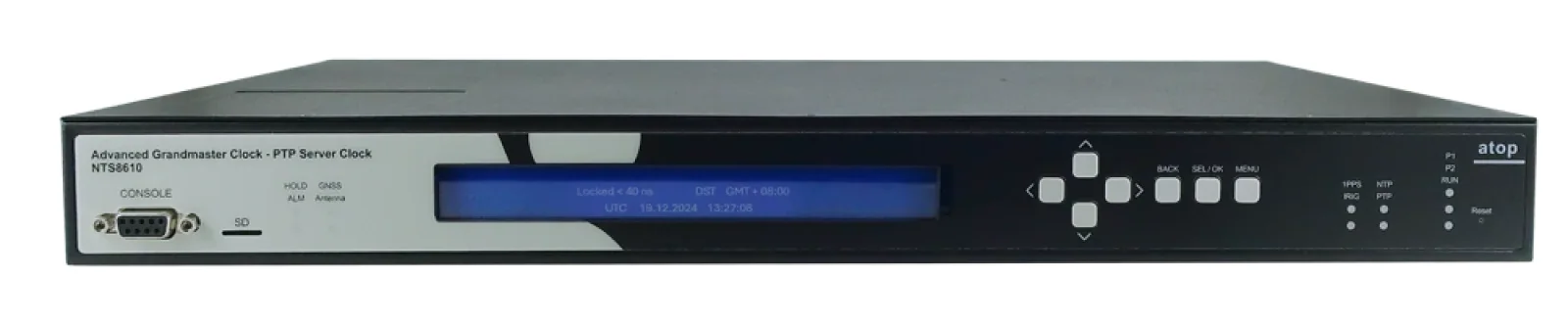 NTS8610 Series — Frontal para montaje en rack